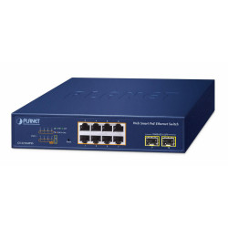 8-Port 10/100/1000T 802.3at