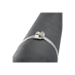 PanSteel Strap 316SS 10"DM 0.75"W PK25