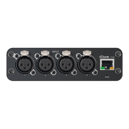 4CH MIC/LINE IN-DNTE 1/3RU XLR