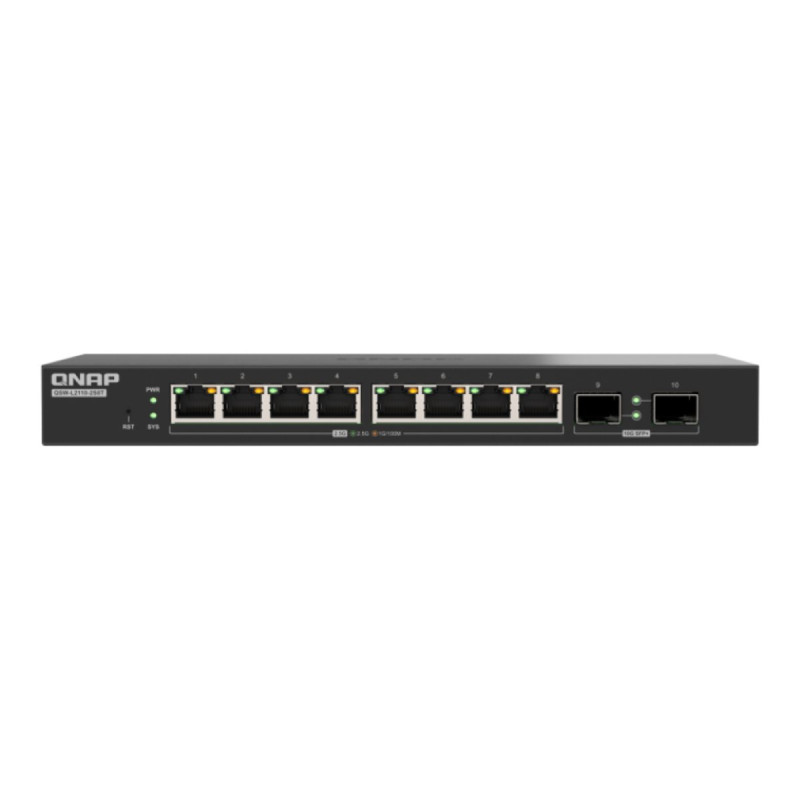 QSW-L3208-2C6T 8 ports 2.5GbE RJ45 | APLIUM