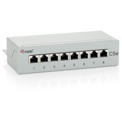 PatchPanel Cat.5e 08 Port equi | APLIUM