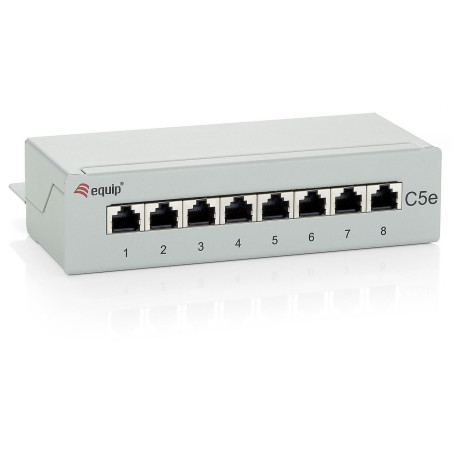 PatchPanel Cat.5e 08 Port equi | APLIUM