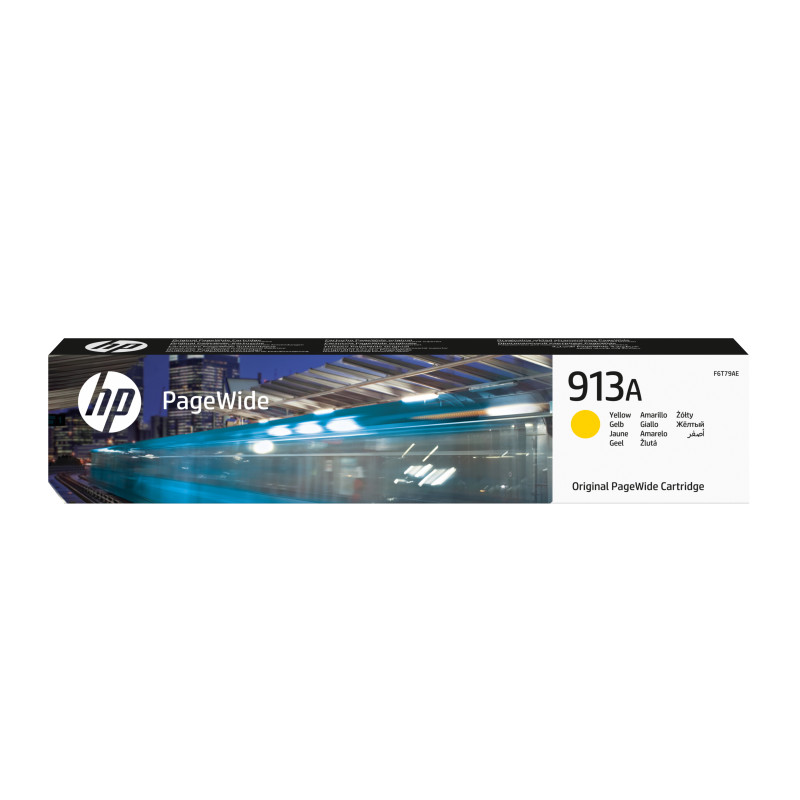 HP 913A Ink Cart Yellow PageWide