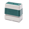 Pack 6 Green self-inking stamps 22x60