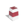 Pack 6 Red self-inking stamps 30x30