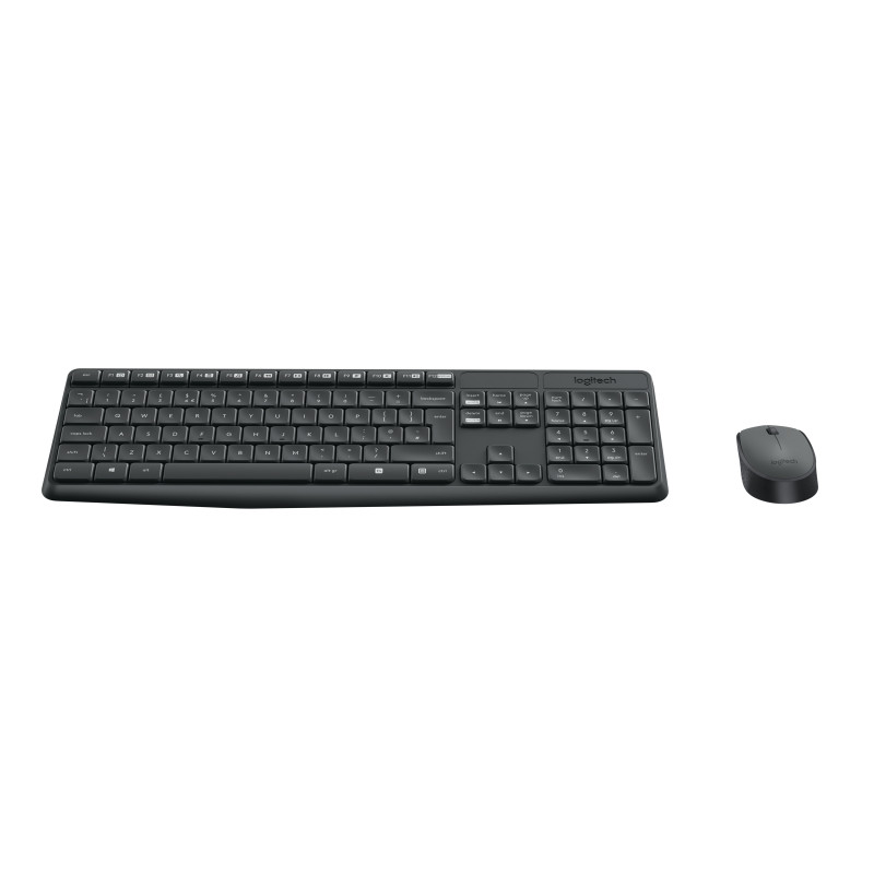 MK235 Wireless KBD+Mouse Grey ES