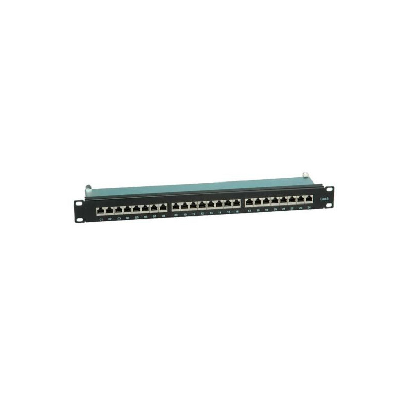 Kat.6 19"-Patchpanel, 24 P, | APLIUM