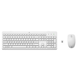 230 WL MOUSE+KB COMBO WHT 230