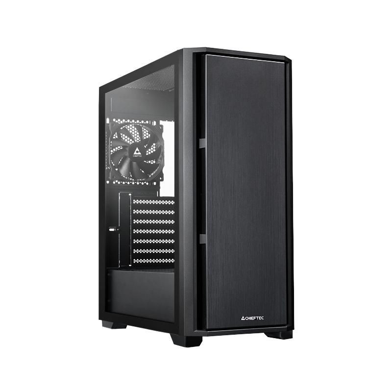 Computer Case Midi Tower Black | APLIUM