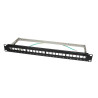 Keystone Panel 1U, 24 ports, | APLIUM