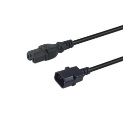 Power Cable Black 1.8 M C14 | APLIUM