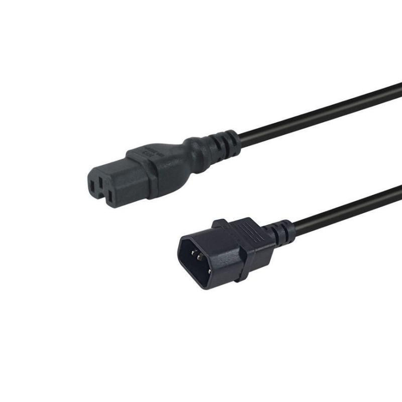 Power Cable Black 1.8 M C14 | APLIUM