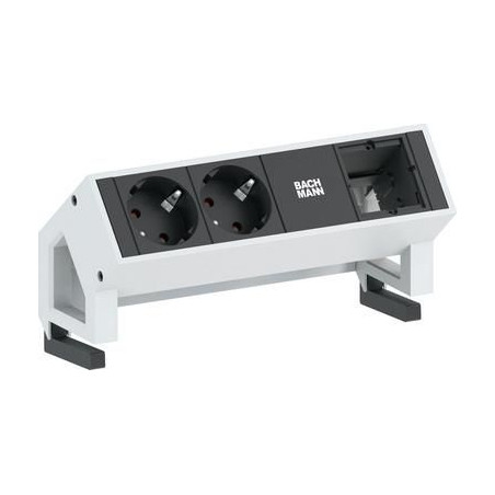 2X Schuko 1X Custom Module | APLIUM