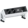 2X Schuko 1X Custom Module | APLIUM