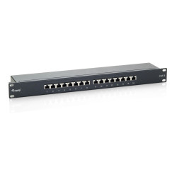 PatchPanel Cat.6 16 Port equip | APLIUM