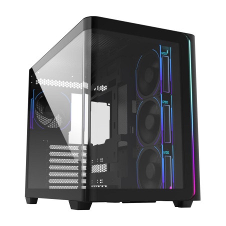 Fsp Caja M580-BP (ATX Mid Tower, USB3.0 X 2, Type C, 120MM P | APLIUM