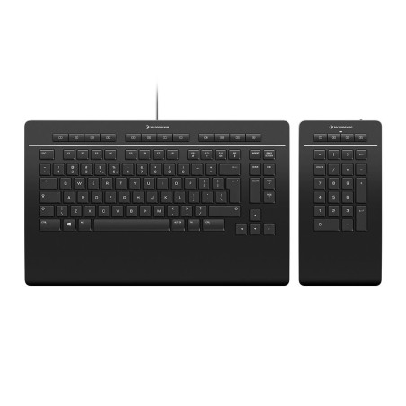 3Dconnexion Keyboard Pro with Numpad teclado Oficina USB + R | APLIUM