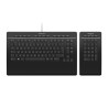 3Dconnexion Keyboard Pro with Numpad teclado Oficina USB + R | APLIUM