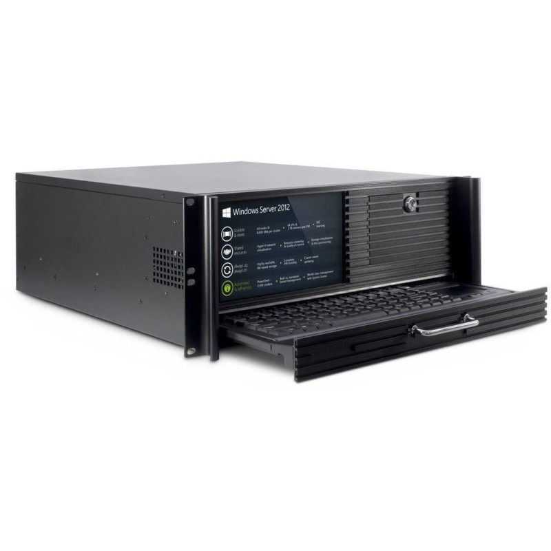 4U 4452-Tft Rack Black | APLIUM