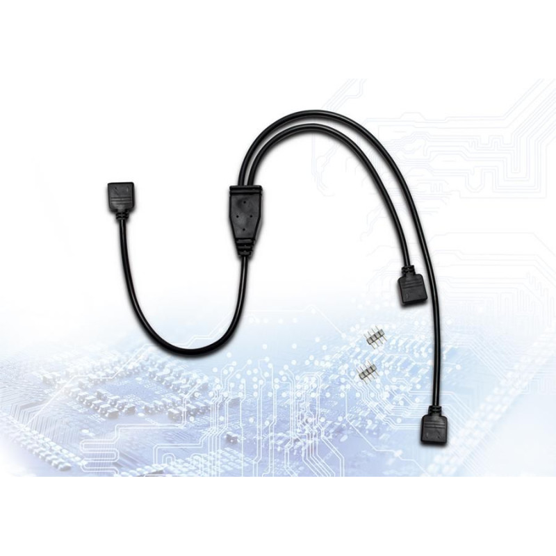 Rgb Verteiler 2-Fach 0.48 M | APLIUM