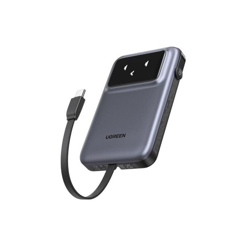 Ugreen UNO 10000 mAh Cargador inalámbrico Negro | APLIUM