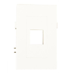 Keystone Module. Empty. White | APLIUM