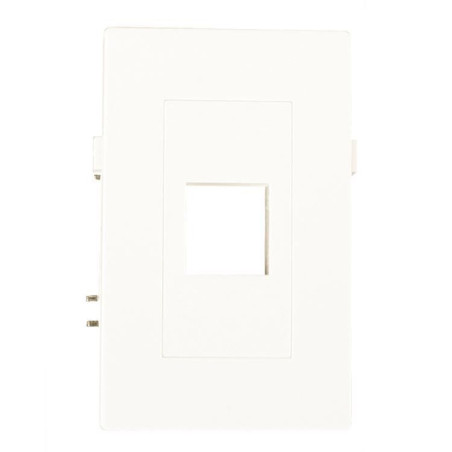 Keystone Module. Empty. White | APLIUM