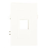 Keystone Module. Empty. White | APLIUM