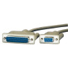 Serial Printer Cable, Db9 F - | APLIUM