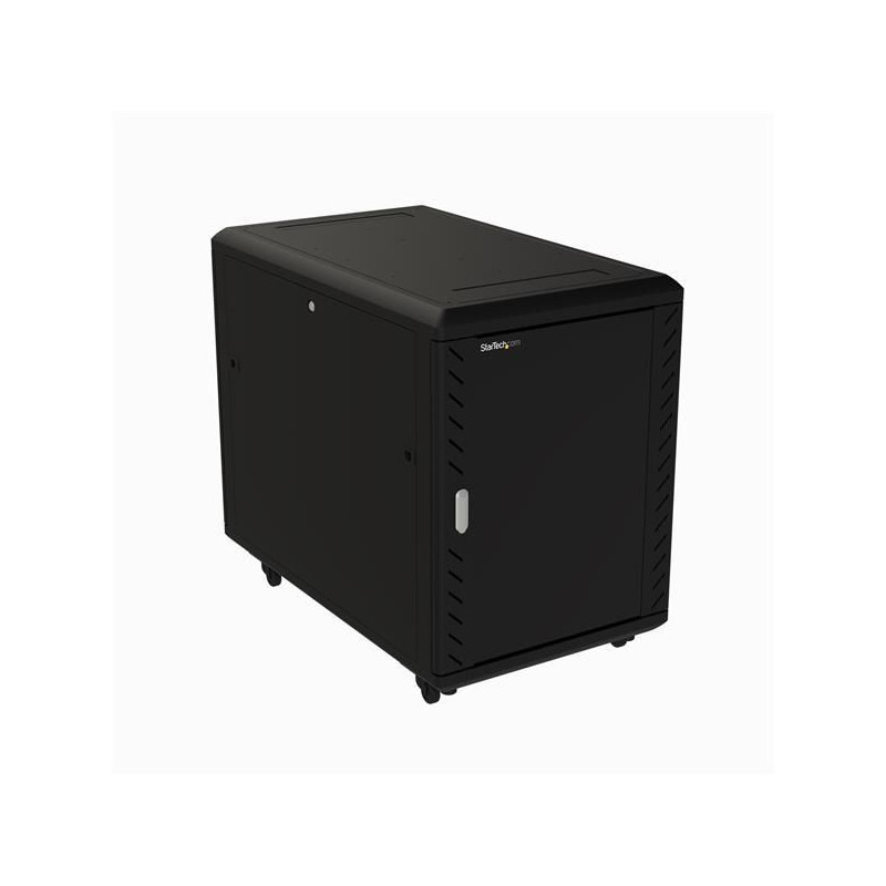 15U Server Rack Cabinet Includes Casters Leveling Feet | APLIUM
