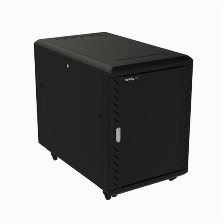 15U Server Rack Cabinet Includes Casters Leveling Feet | APLIUM