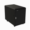 15U Server Rack Cabinet Includes Casters Leveling Feet | APLIUM