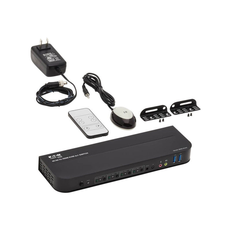 4PT HDMI/USB Kvm Switch 4K 60HZ Hdr Hdcp 2.2 Ir USB Sharing | APLIUM
