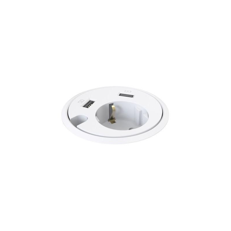 Powerdot 2xUSB-ch Feed Through