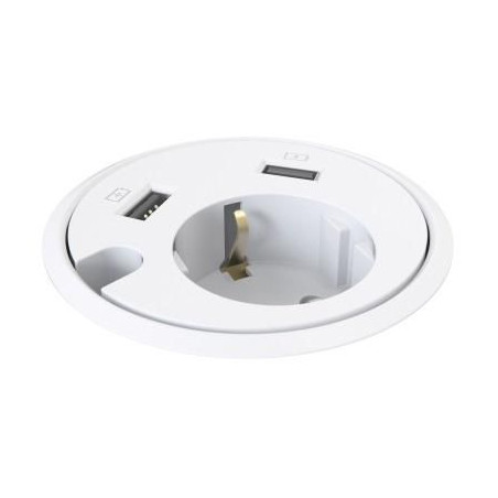 Powerdot 2xUSB-ch Feed Through