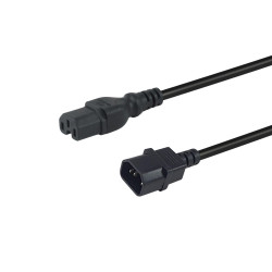 Power Cable Black 3 M C14 | APLIUM