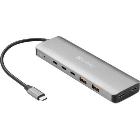 USB-C to 5 x USB-C + 2 x