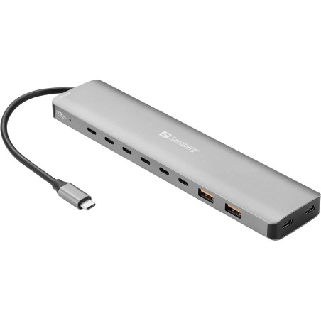 USB-C to 8 x USB-C + 2xUSB-A