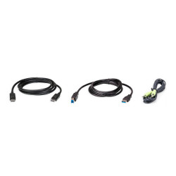 2M USB DisplayPort KVM Cable