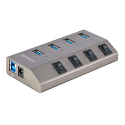 4-Port Self-Powered Usb-C Hub | APLIUM