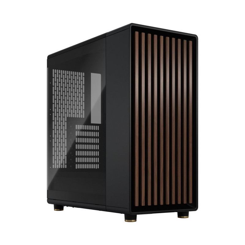 Fractal Caja North Negra Carbon Cristal Templado Dark Tint F | APLIUM