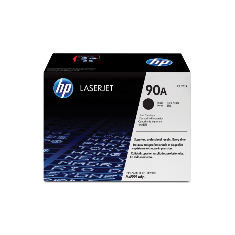 HP Toner/90A Black LaserJet w/SmartPrint