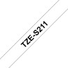 Tape/6mm black on white f P-Touch TZE