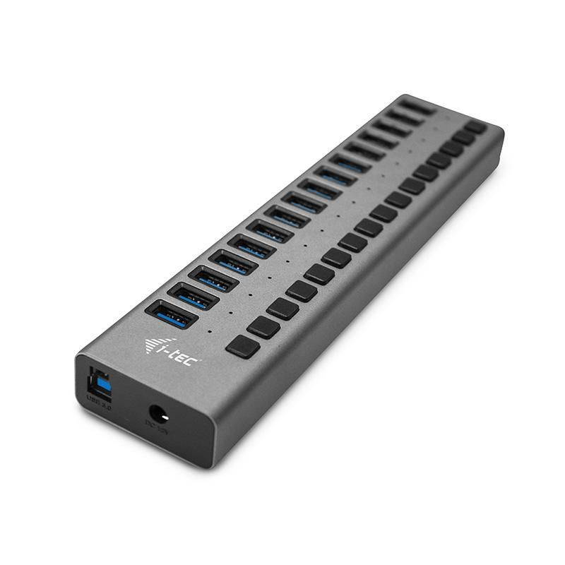 U3CHARGEHUB16 - I-tec USB 3.0 Hub 16 Port 90 W I-tec USB | APLIUM