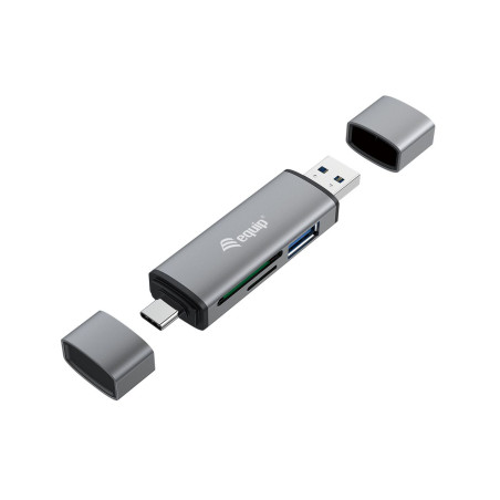 Card Reader With Usb 3.0 Hub, | APLIUM