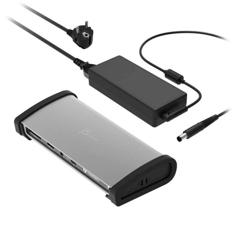 8K Thunderbolt 4 Docking Station - Eu BLACK/SPACE Grey | APLIUM