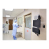 Lx Wall Mount Lcd Keyboard + Universal CPU Holder Aluminium | APLIUM