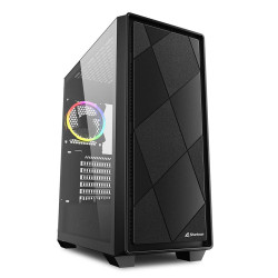 Vs8 Rgb Midi Tower Black | APLIUM