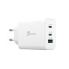 65W Gan Usb-c 3-PORT Charger Eu White | APLIUM