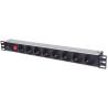 Intellinet 713986 unidad de distribución de energía (PDU) 8 | APLIUM